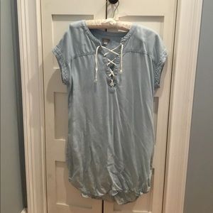 Aerie Lace Up Dress